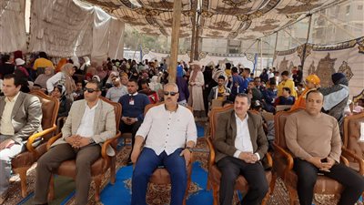 وكيل وزارة الشباب والرياضة بالقليوبية يشهد الاحتفال بيوم اليتيم بمركز شباب 15 مايو بشبرا الخيمة