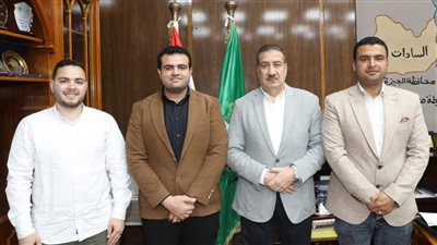 محافظ المنوفية يلتقي مسئولي 