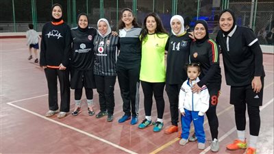 رابطة خريجي جامعة عين شمس تنظم دوري لكرة القدم النسائية ضمن الدورات الرمضانية