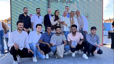فريق E-Rally جامعة حلوان يحصد جوائز تحدي المركبات بالإمارات
