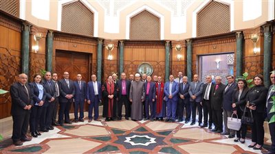 رئيس الإنجيلية في مصر يهنئ الإمام الأكبر بعيد الفطر المبارك