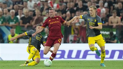 تشكيل روما اليوم لمواجهة فينورد في ربع نهائي الدوري الأوروبي 2022 / 2023.. ديبالا يقود هجوم الذئاب