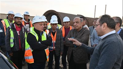 وزير قطاع الأعمال يتفقد أعمال تطوير مصنع غزل المحلة