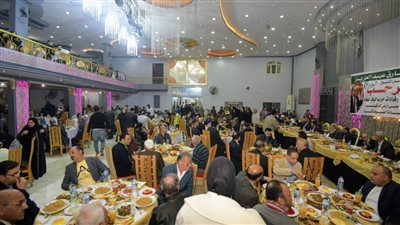 محافظ الدقهلية يشارك في حفل الإفطار الجماعي لحزب الوفد بحضور رئيس الحزب