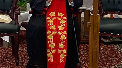 المطران جورج شيحان يصلى خميس العهد بالقاهرة الجديدة