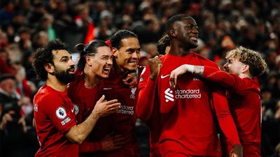 تشكيل ليفربول اليوم لمواجهة نوتينجهام فورست في الدوري الإنجليزي 2022/2023.. صلاح وجاكبو على رأس الهجوم