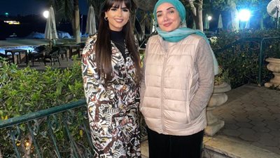 عايدة الأيوبى ضيفة فرح على فى برنامج 