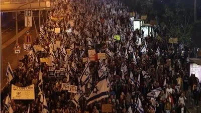 تجدد الاحتجاجات المناهضة للحكومة الإسرائيلية