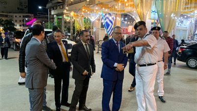 مدير أمن بورسعيد يتفقد الخدمات الأمنية بمحيط الكنائس 