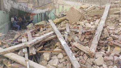 انهيار عقار في كرموز دون إصابات بالإسكندرية 