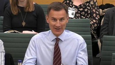 وزير المال البريطاني: لا توجد في المملكة المتحدة مشكلة تضخم