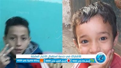 كشف غموض العثور على جثتي طفلين ببني سويف 