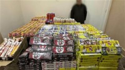 ضبط 5 أشخاص لحيازتهم كميات كبيرة من الألعاب النارية بالدقهلية والشرقية