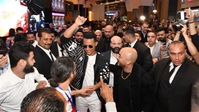بحضور ٥ الاف شخص.. محمد رمضان وسامر المحضر يفتتحان فيلم هارلي