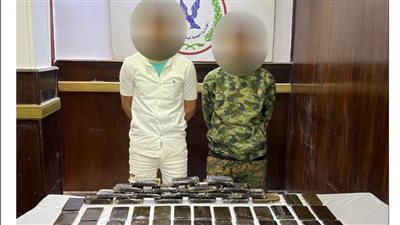 ضبط شخصين لحيازتهما مواد مخدرة بقصد الاتجار في السلام 