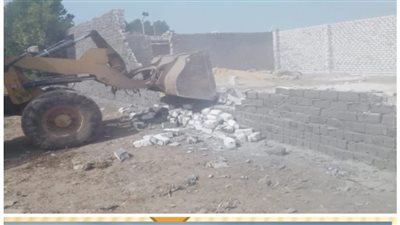 محافظة الجيزة تضبط وتزيل تعديات على الأراضي الزراعية بعدة مراكز..صور