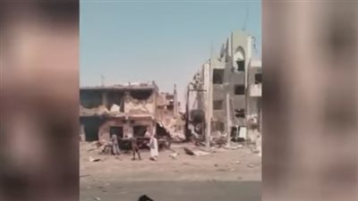 صور تظهر حجم الدمار في السوق المركزي بحري في الخرطوم (فيديو)