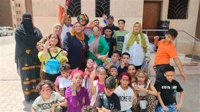  ورش فنية وألعاب ترفيهية وأراجوز لأطفال الخيالة