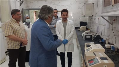 وكيل صحة الدقهلية يتفقد مستشفى حميات المنصورة 