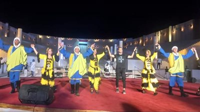فنون التراث السيناوي والقناة على المسرح الروماني بشرم الشيخ في عيد تحرير سيناء