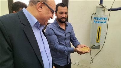 وكيلا التموين والزراعة يتابعان بداية موسم توريد القمح لهذا العام