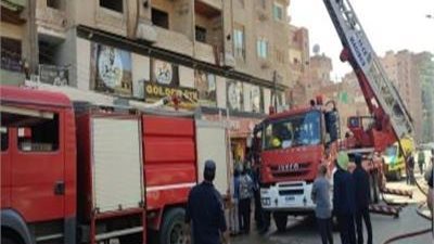 مصرع طفلين إثر اندلاع حريق في شقة بالسلام