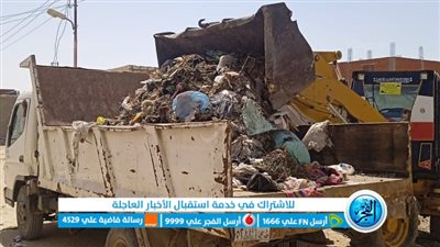 الوحدات المحلية بالإسماعيلية ترفع 7934 طن مخلفات خلال أسبوع