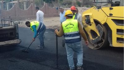  محافظ المنوفية يتابع الموقف التنفيذى لرصف طريق 