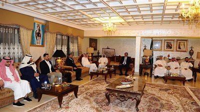 السفير السعودي فى تونس يقيم حفل عشاء لوفد بلاده المشارك في معرض تونس الدولي للكتاب