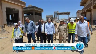 نائب محافظ الإسماعيلية يتفقد المرحلة الأولى لمبادرة حياة كريمة في القنطرة شرق