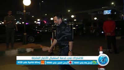 ماجد المصري يحرص على تأدية واجب العزاء في مصطفى درويش 