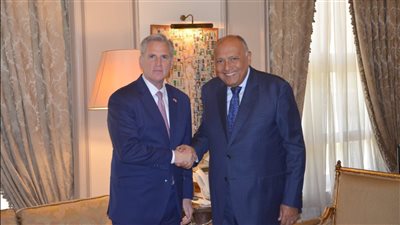 تفاصيل استقبال وزير الخارجية وفد من 