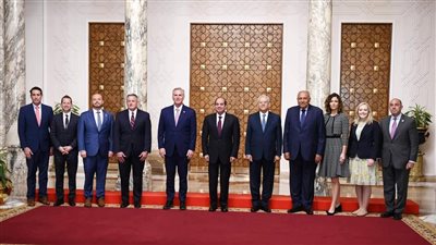 أبرز تصريحات الرئيس السيسي مع وفد مجلس النواب الأمريكي