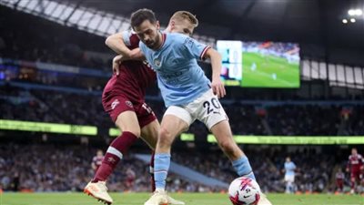 مانشستر سيتي يتخطى عقبة وست هام ويستعيد صدارة الدوري الإنجليزي