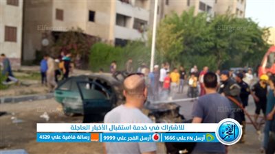 الحماية المدنية بالإسماعيلية تسيطر على حريق في سيارة 