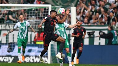 بايرن ميونخ يضرب فيردر بريمن بثنائية ويعزز صدارته لجدول ترتيب الدوري الألماني