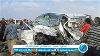 عاجل.. إصابة 9 أشخاص في حادث تصادم ميكروباص بالإسماعيلية