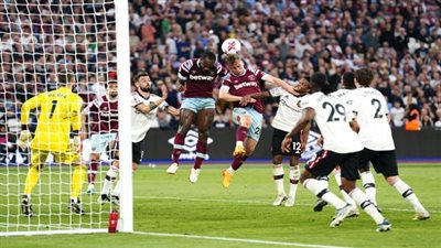 أهداف وملخص نتيجة مباراة وست هام يونايتد ضد مانشستر يونايتد اليوم الأحد 7/5/2023 في الدوري الإنجليزي الممتاز