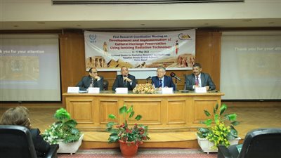 مؤتمر بوكالة الطاقة الذرية حول استخدام الإشعاع المؤين للحفاظ على التراث الحضاري