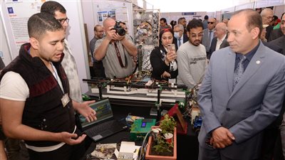 افتتاح الملتقى الهندسي الثاني 2023 في احتفالات هندسة المنصورة بيوبيلها الذهبي