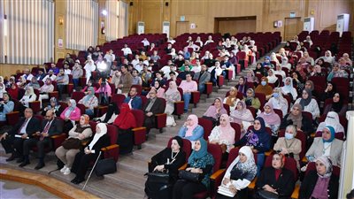 يوم علمى لقسم الصحة العامة بكلية الطب جامعة المنصورة لنشر الوعي