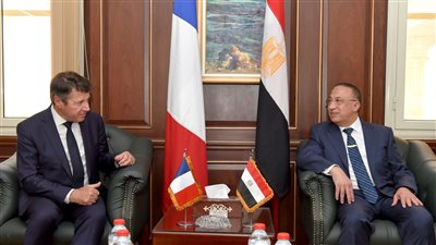 محافظ الإسكندرية يستقبل رئيس منطقة نيس كوت دازور وعمدة مدينة نيس بفرنسا 