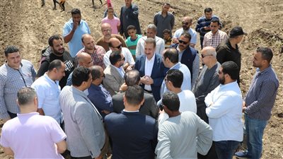  محافظ المنوفية يتفقد إنشاء مستشفي الشهداء الجديدة 