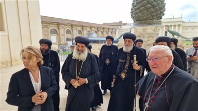  البابا تواضروس يزور متحف الفاتيكان 