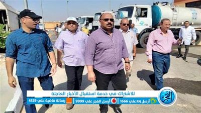 رئيس مياه القناة: فحص جميع شبكات مياه الشرب في 