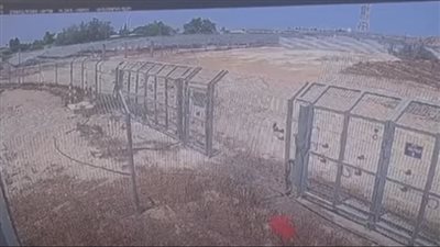 شاهد.. لحظة سقوط صاروخ أطلق من غزة في أشكول