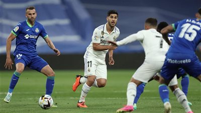 ريال مدريد يتخطى خيتافي بهدف أسينسيو في الدوري الإسباني