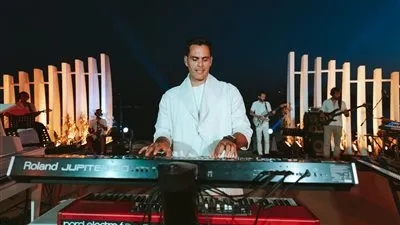 هشام خرما يفتتح بموسيقاه البطولة العالمية لألعاب الماء World Aquatics