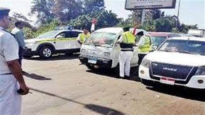 تحرير 538 مخالفة عدم ارتداء خوذة ورفع 44 سيارة متروكة بالشوارع خلال 24 ساعة