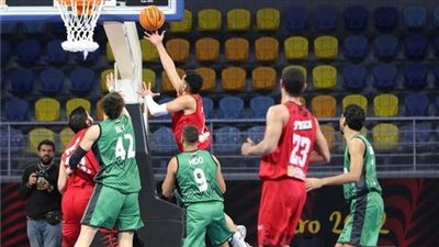 الأهلي يتوج بطلا لدوري كرة السلة على حساب الاتحاد السكندري